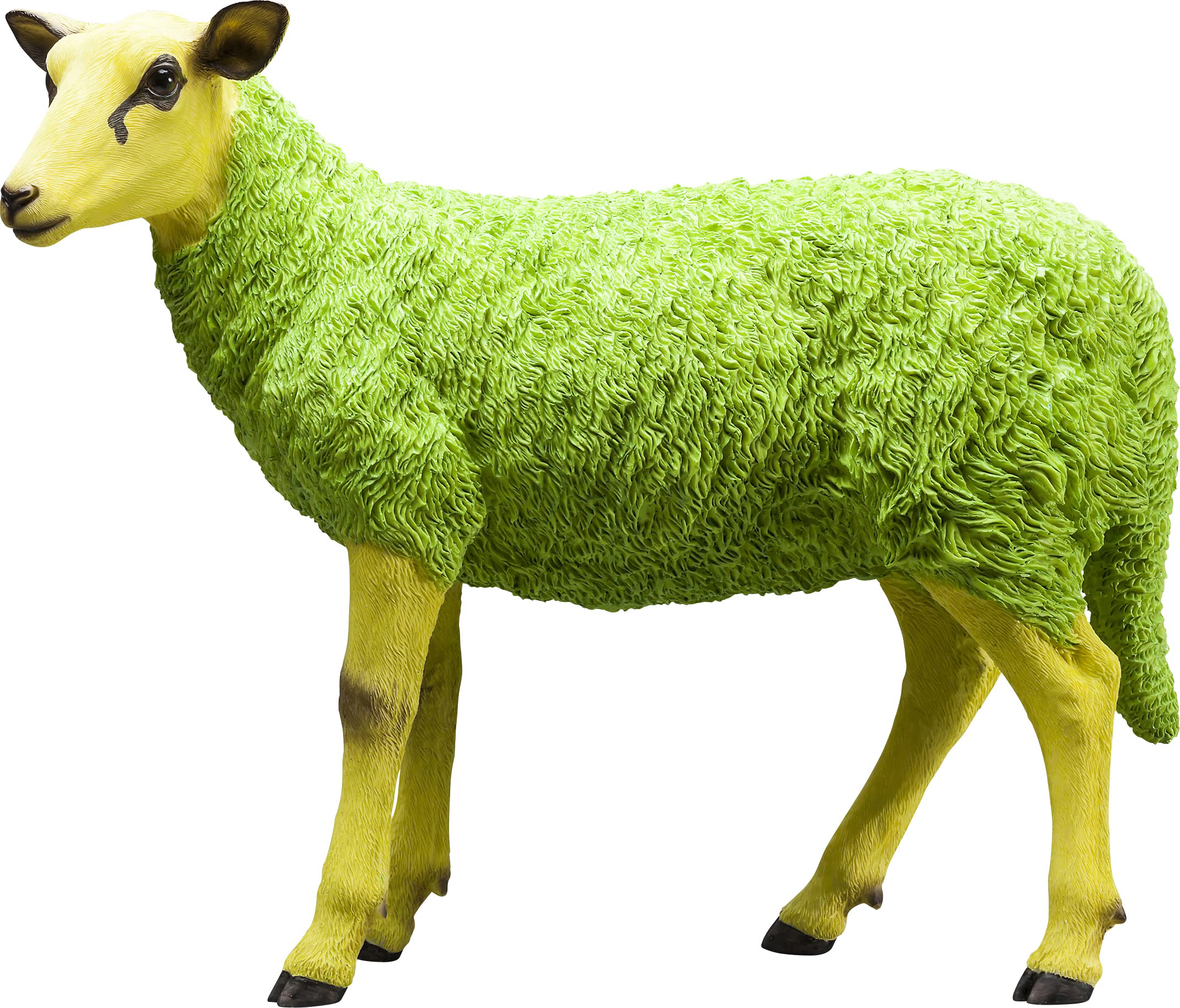 Amazon.com: KARE Design Deco Figurine Sheep, Green/Yellow