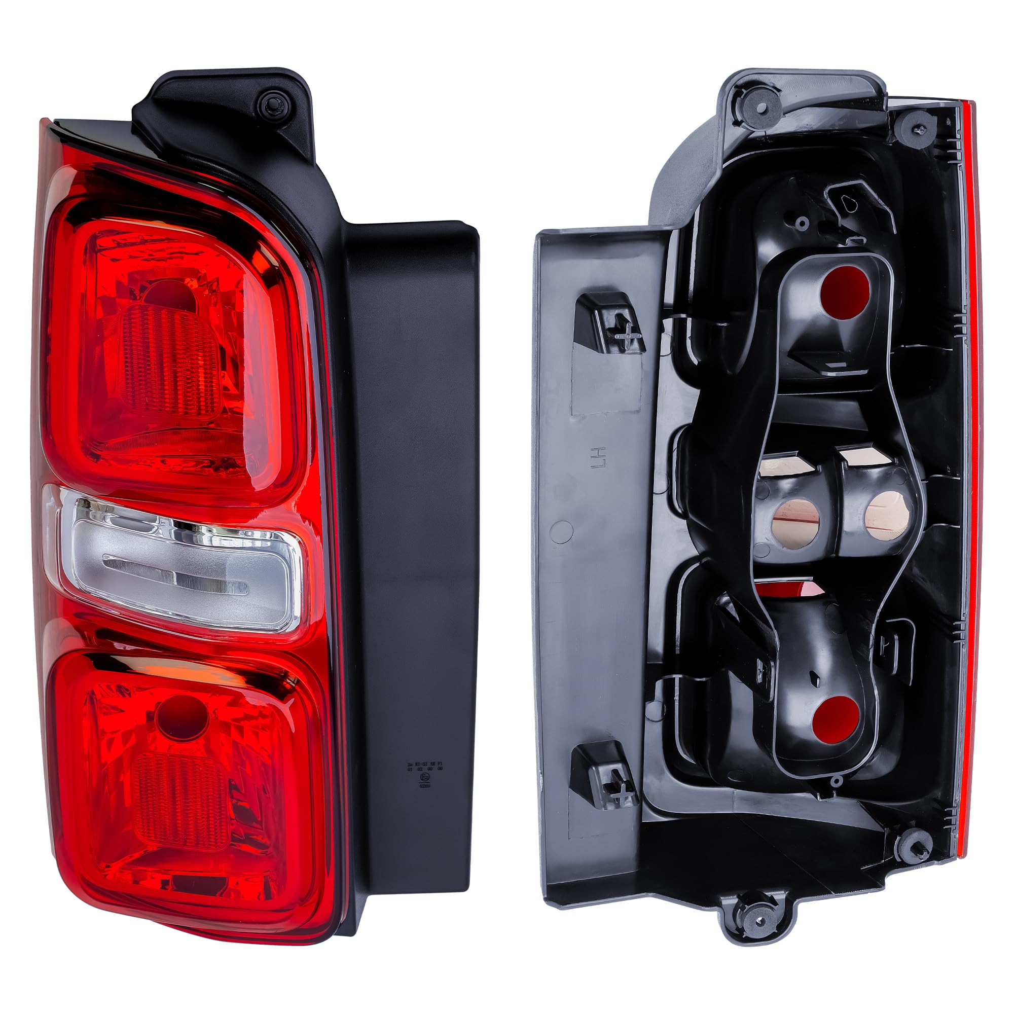 LONGLING Passenger Left Side N/S Tail Light Rear Lamp for Citroen Dispatch Peugeot Expert Vauxhall Vivaro Fiat Scudo Toyota ProAce 2019 to 2024
