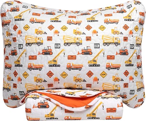 Sweet Home Collection Juego de edredón de 3 piezas para niños, divertido, colorido y cómodo, para niños y niñas, ropa de cama suave hipoalergénica,