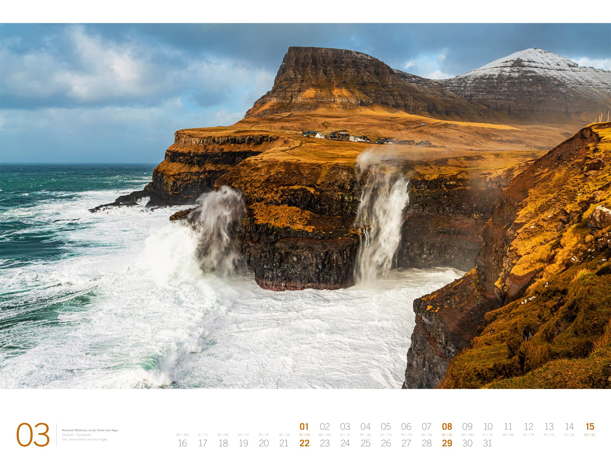 Meer Gallery Kalender 2026 | Außergewöhnlicher Meeres-Kalender im großen Querformat (66x50 cm) | Küste und Strand im Großformat