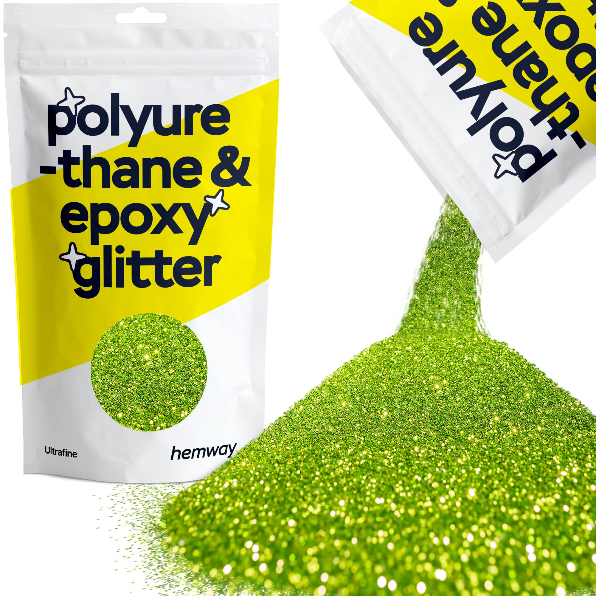 Hemway Resin Glitter Bronze Brown 100g Super Chunky | Polyurethane & Epoxy Glitter for Resin Crafts, Tumblers, Coasters, Floor & Table Art — view 143