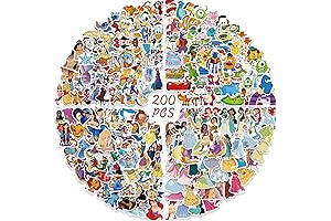 200-Piece Disney Stickers Bonanza: A Sticker Symphony for Kids and Sticker Enthusiasts