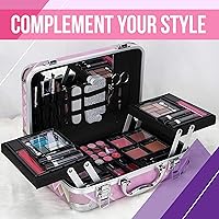 Vista 4 de Ver Beauty Starter Carry-All - Kit de maquillaje para adolescentes, color rosa, 1 unidad