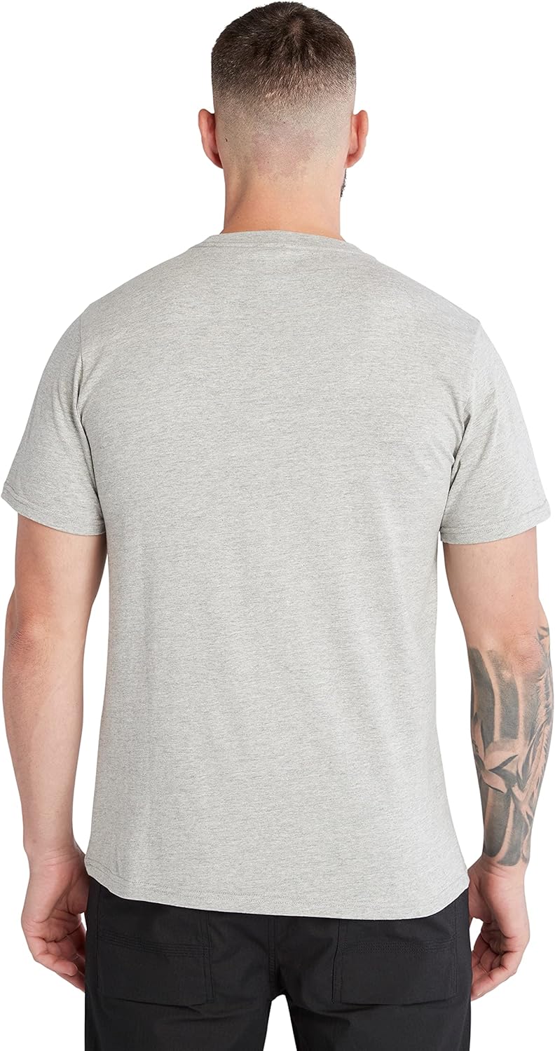 Timberland PRO unisex-adult mens Core Textured Graphic Short-sleeve T-shirt - Image 2