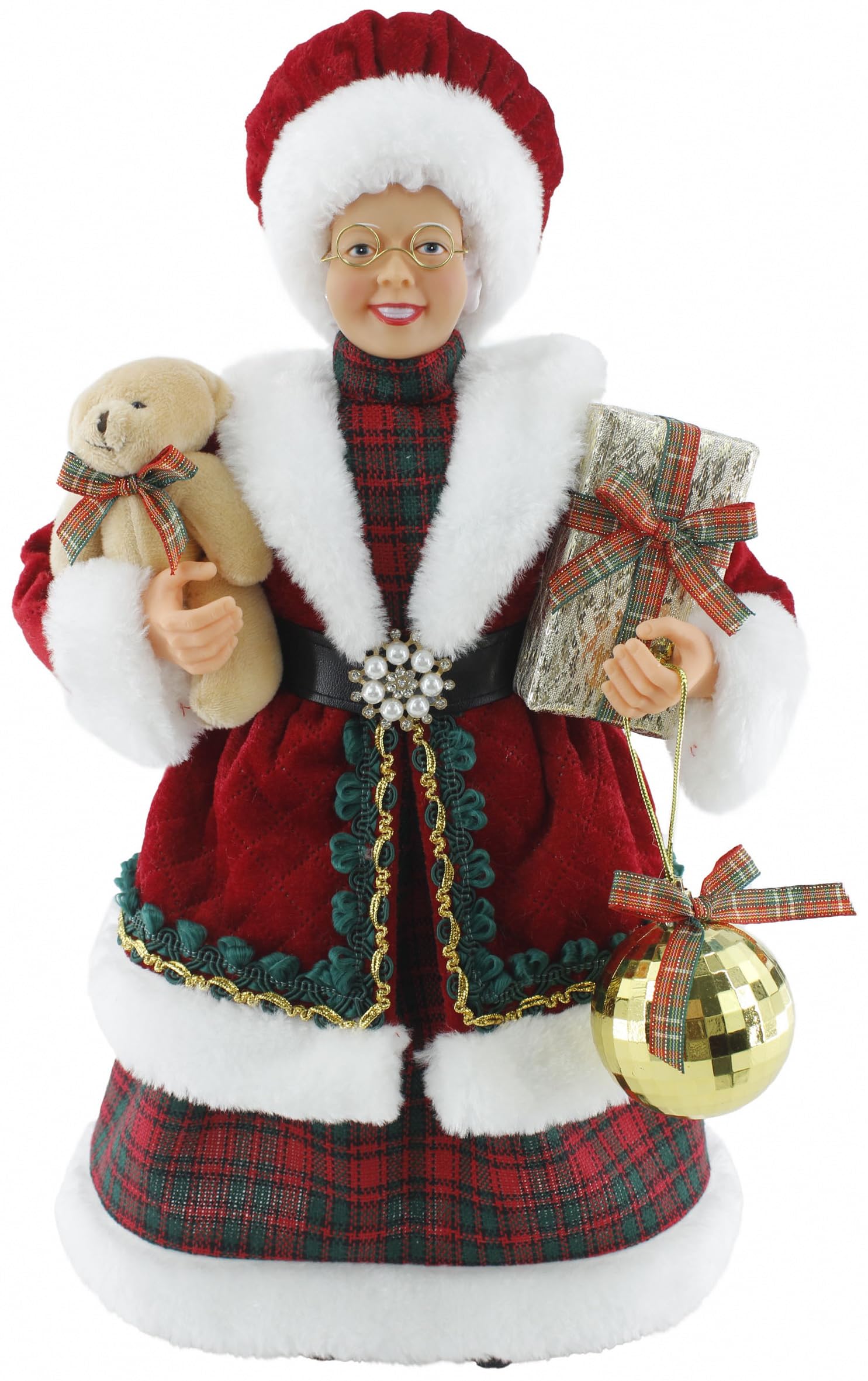 Windy Hill Collection 16" Holly Jolly Mrs. Claus Figurine 163001MS