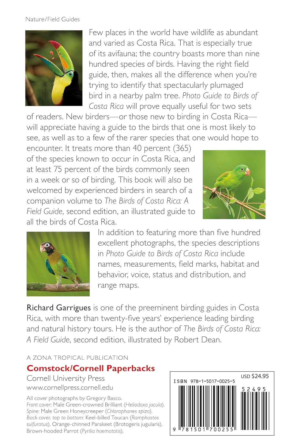 Photo Guide to Birds of Costa Rica (Zona Tropical Publications)