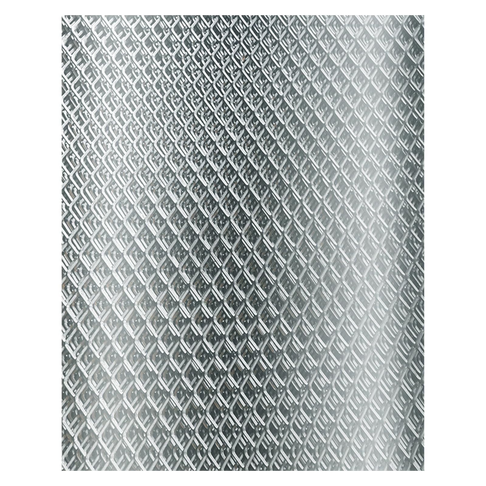 Protector de canalón de malla para canalones, protector de hojas para canalones, rollo de protección de canalón de filtro de hojas de aluminio de 5 pulgadas x 16.4 pies, pantalla de cubierta