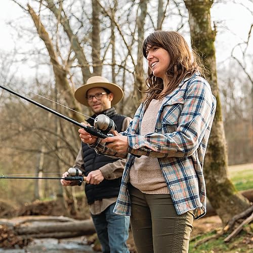 Miniatura 49 de Zebco 33 Carrete de pesca Spincast, recuperación intercambiable a mano derecha o izquierda, alerta de mordida integrada, engranajes totalmente