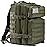 QT&QY 45L Military Tactical Backpacks Molle Army Assault Pack 3 Day Bug Out Bag Hiking Treeking Rucksack