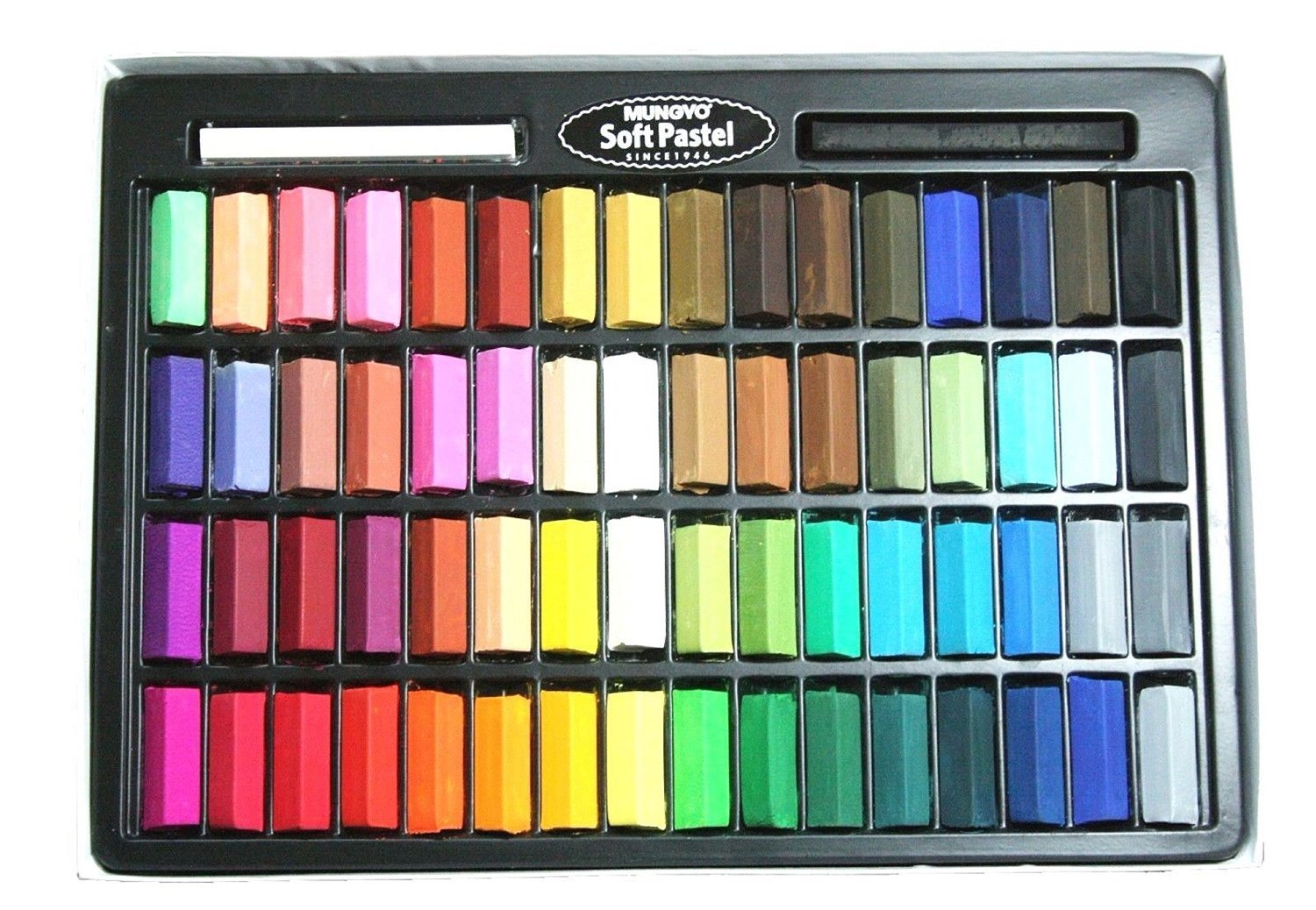Mungyo Morbido pastello piazza gesso set di 64 colori