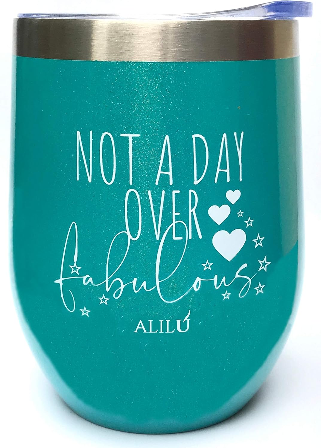 60% оƒƒ Dіѕсоunt Not a Day Over Fabulous - Birthday Gifts for Women & Wine Lovers - Funny Gifts - Double Insulated Stemless Stainless Steel Wine Tumbler With Sayings - Wine Glass with Splash Proof 12oz Mint Color Buу 1 gеt 1 Not a Day Over Fabulous - Birthday Gifts for Women & Wine Lovers - Funny Gifts - Double Insulated Stemless Stainless Steel Wine Tumbler With Sayings - Wine Glass with Splash Proof 12oz Mint Color