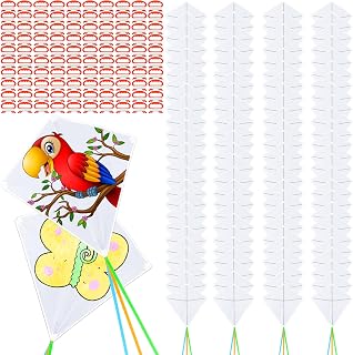 Libima DIY Blank Kites Making Kit Bulk for Adults Decorating Coloring Kite Party Pack Painting Craft Kits for Church Outdoor Games Activities(100,Diamond)