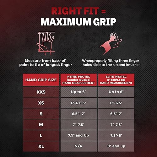 Miniatura 4 de Reisport Protec High Bar Gymnastics Grips for Men - Triple Strength Leather Hand Grips for Gymnastics Bars - Gymnastics Equipment & Accessories for