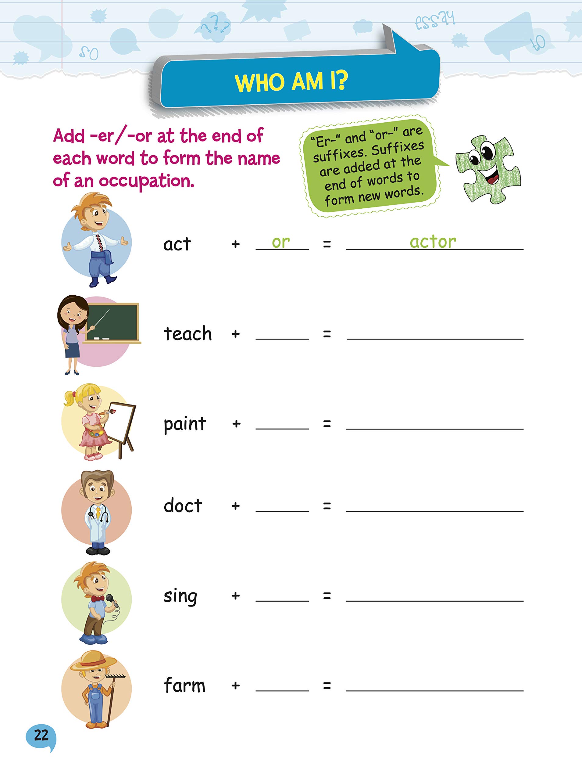 Activity Book : Verbal Reasoning Activity Workbook Grade 2 2
