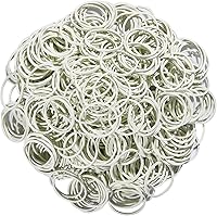 Vista 6 de AMUU Bandas de goma 1200 piezas pequeñas negras pequeñas bandas elásticas suaves para trenzas de 0.63 pulgadas de diámetro, bandas de goma