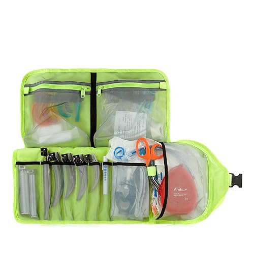 Miniatura 5 de Statpacks G3 Quickroll - Kit de intubación de bolsa duradera con forro de espuma, diseño enrollable con acceso rápido para primeros auxilios,