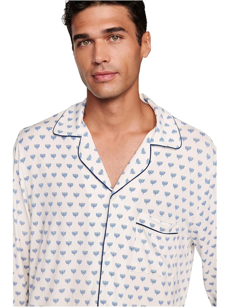 White Eberjey William Printed PJ Set