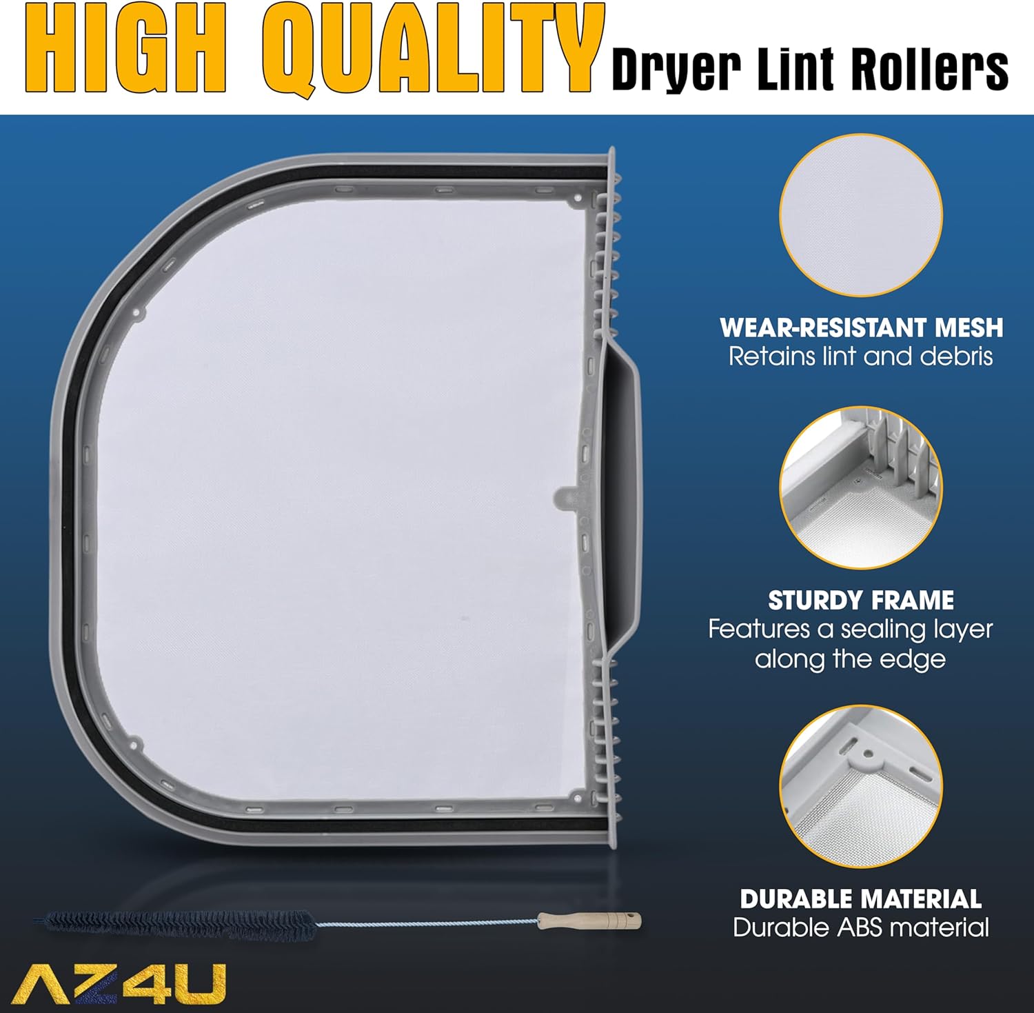 Dryer Lint Filter Screen Trap Replaces For LG DLE4870W DLE5001W DLE4970W DLE1101W DLE4901 DLE1501W DLE1001F DLE2240W DLE1001W DLE4801W RN1317AS DLE5070W DLE4901W DLE4970WE DLE2240W DLE5001W DLE5070W