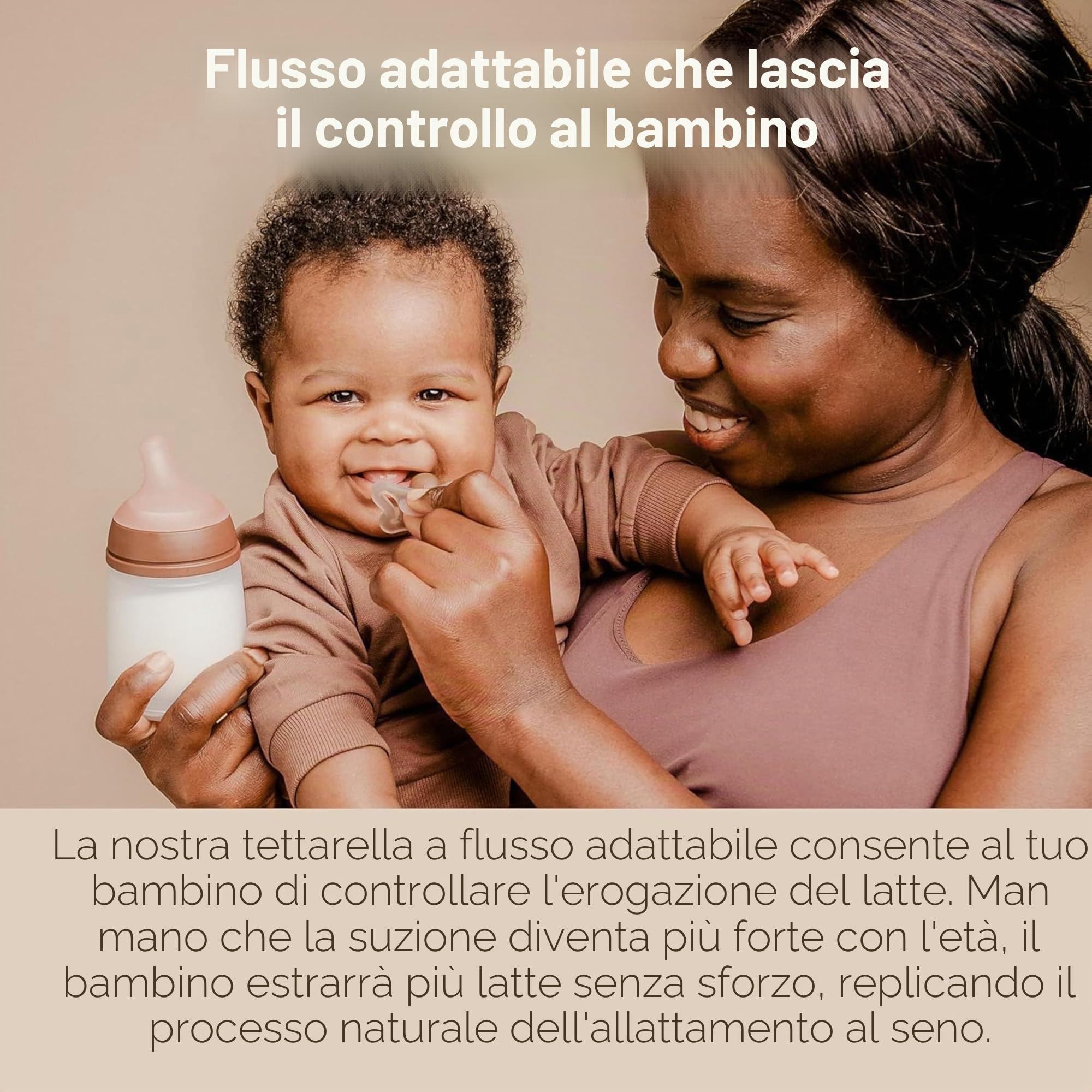 Suavinex Confezione 4 Biberon Anticolica Zero Zero, 180 ml, Deep | Tettarella a flusso adattabile (A), Silicone, 0+ mesi, Per allattamento al seno e latte artificiale
