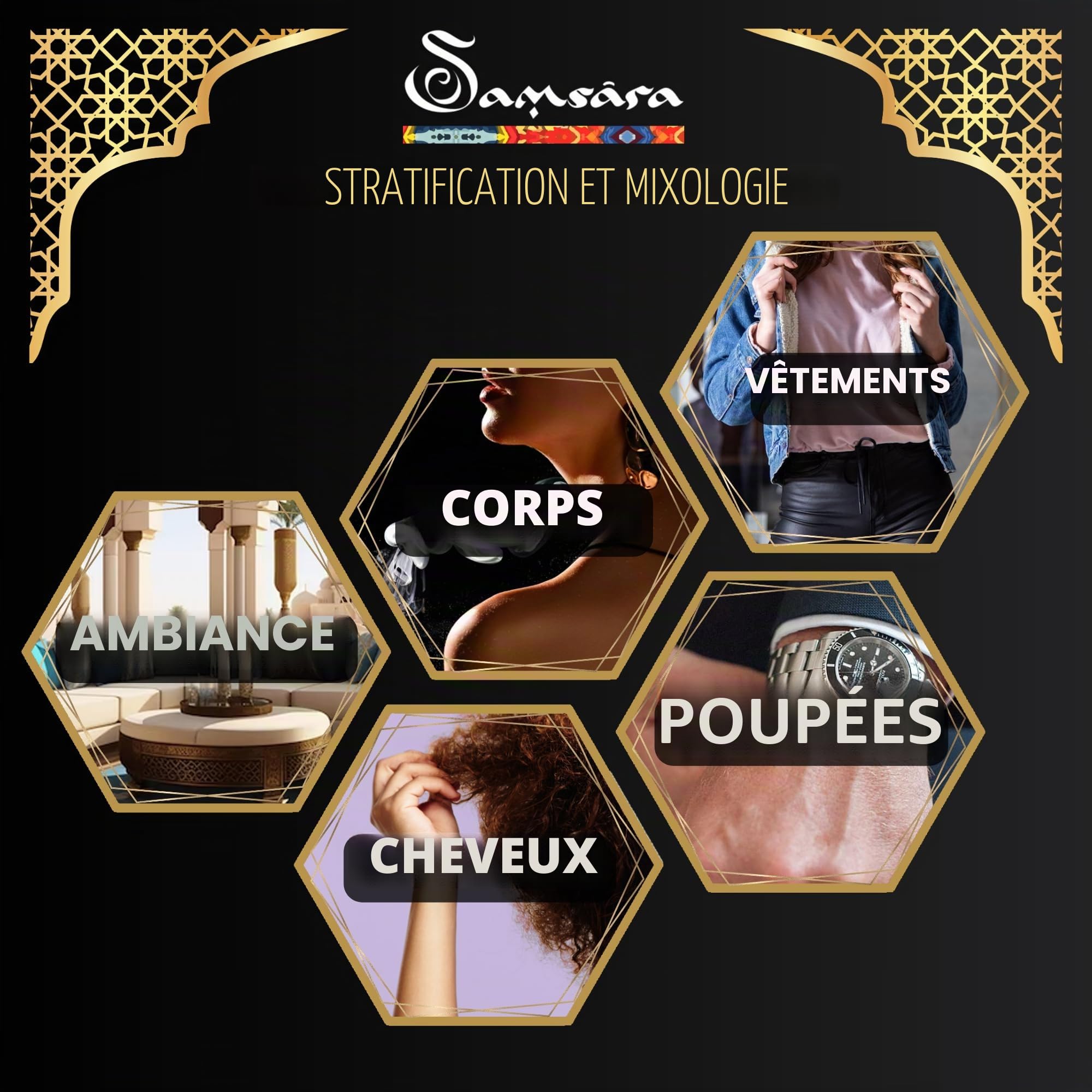 Samsara Bakhour [20 g] ULTRA DURATA - Parfum arabe pour femmes et hommes | Bois d'oud pour cheveux, corps et vêtements | Fabriqué à Dubaï (Faris Oud)