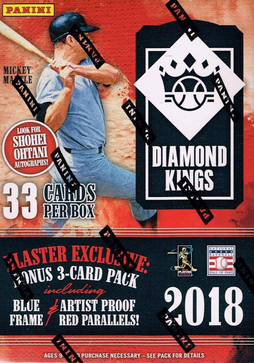 PANINI 2018 Donruss Diamond Kings Baseball Factory Sealed