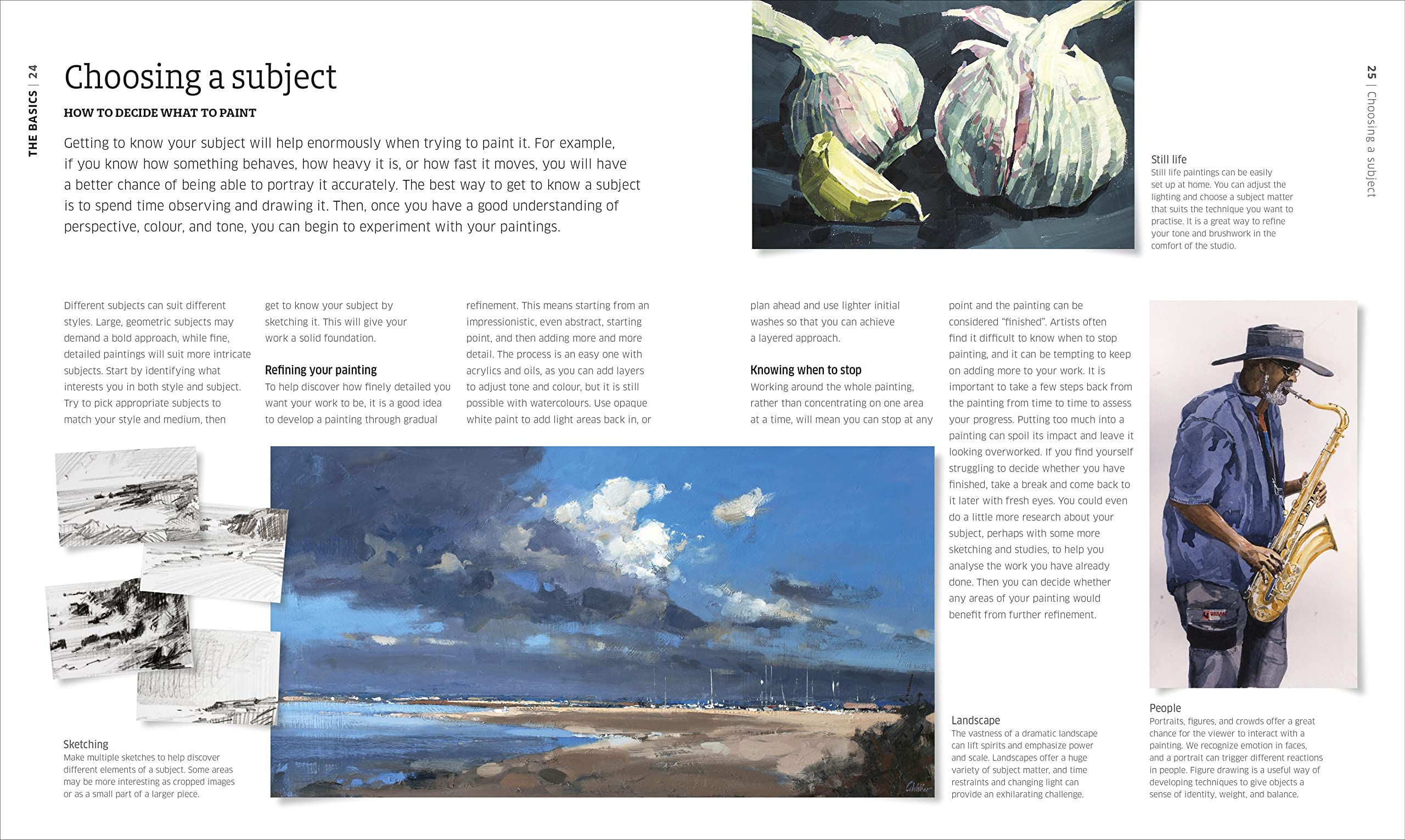 Artists Painting Techniques: Explore Watercolours, Acrylics, and Oils. Discover Your Own Style. Grow as an Artist