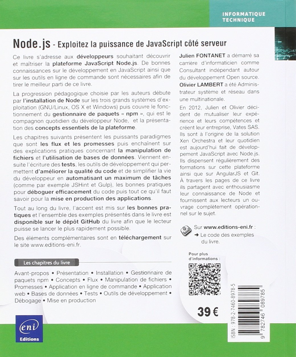 Node.js - Exploitez la puissance de JavaScript côté serveur