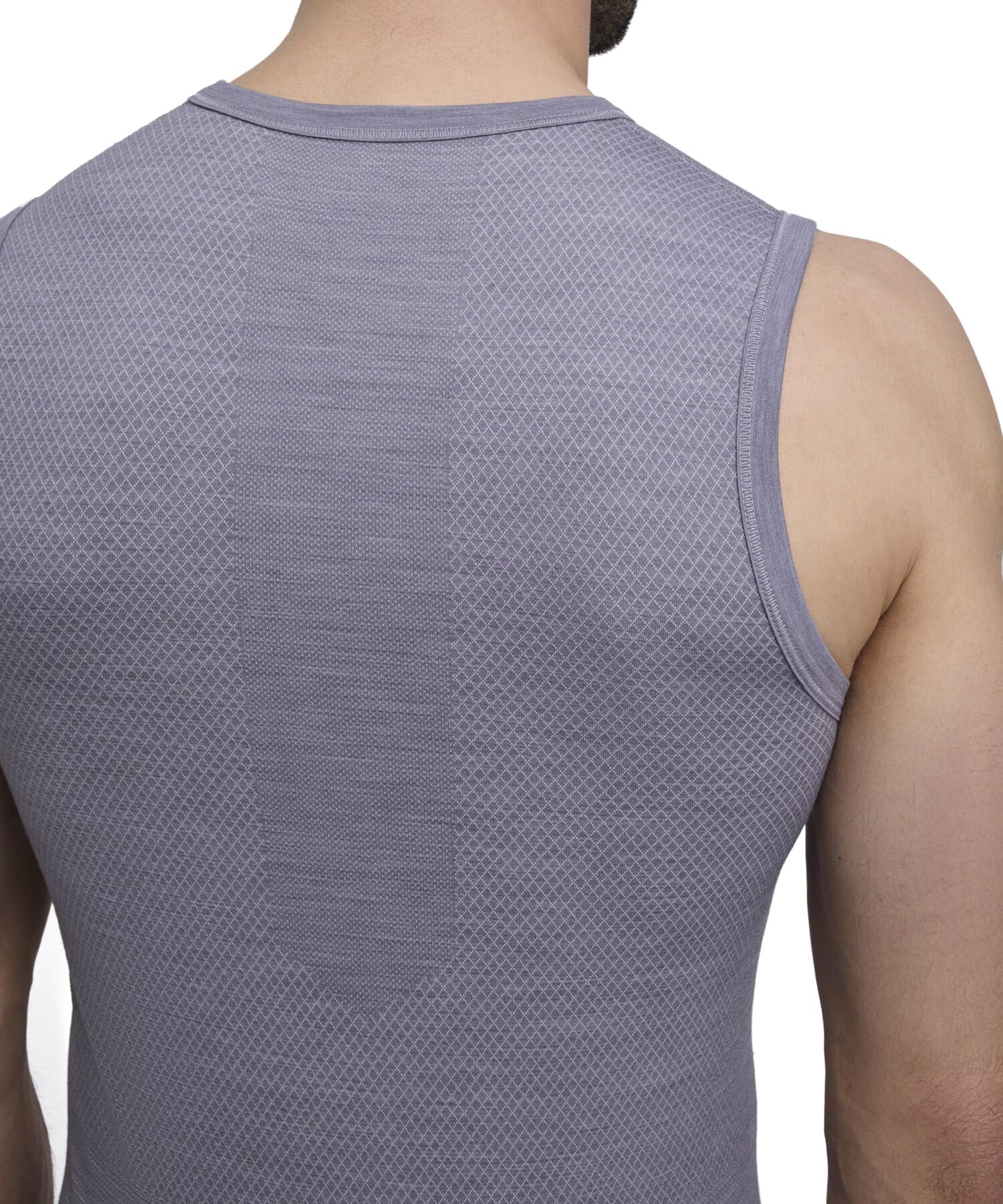 FALKE hombre Wool-Tech Light camiseta técnica deportiva sin manga para climas cálidos y fríos transpirable regulación del clima neutralizador de olores lana hilo funcional 1 pieza | Mezcla de lana de merino y seda