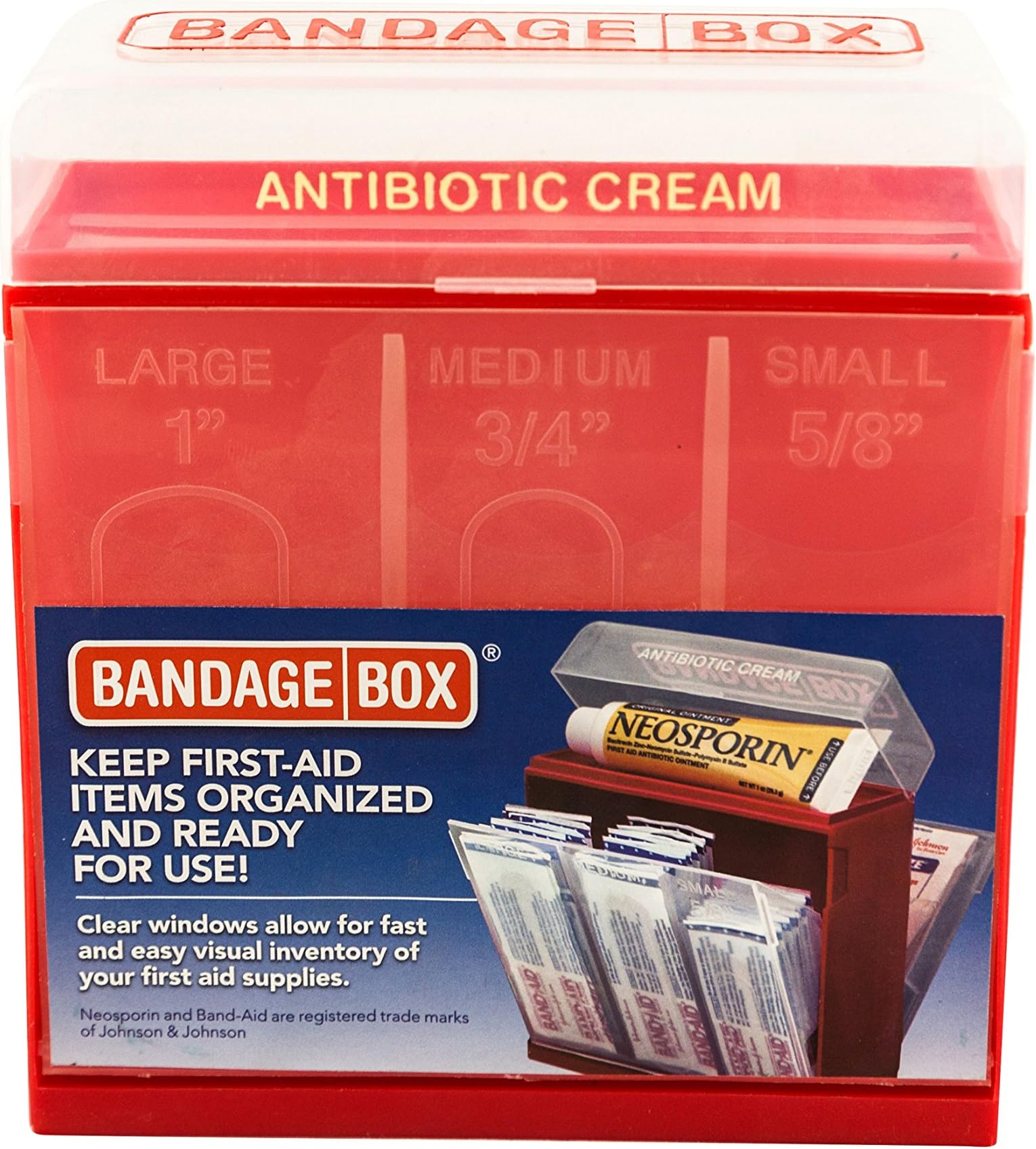 Container, Red with White Center