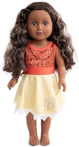Little Adventures Vestido de muñeca de princesa Twirl (Isla) Muñeca no incluida Lavable a máquina para juegos de simulación y ropa de muñeca de