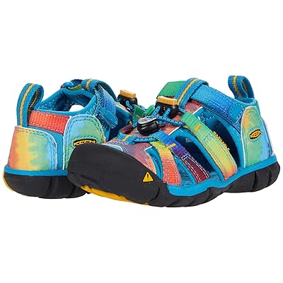 KEEN Kids Seacamp II CNX (Toddler/Little Kid/Big Kid) Kids Shoes Vivid Blue/Original Tie Dye