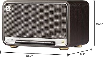 Edifier D32 Tabletop Wireless Speaker, Hi-Res Audio Bluetooth