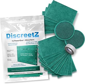 High Absorption Flatulence Eliminators! End Odor & Noise up to 100%! No Flatulence Embarrassment from Diet, Irritable Bowel Syndrome IBS, Diverticulitis, Colitis, Crohns, IBD & Leaky Gut P-15