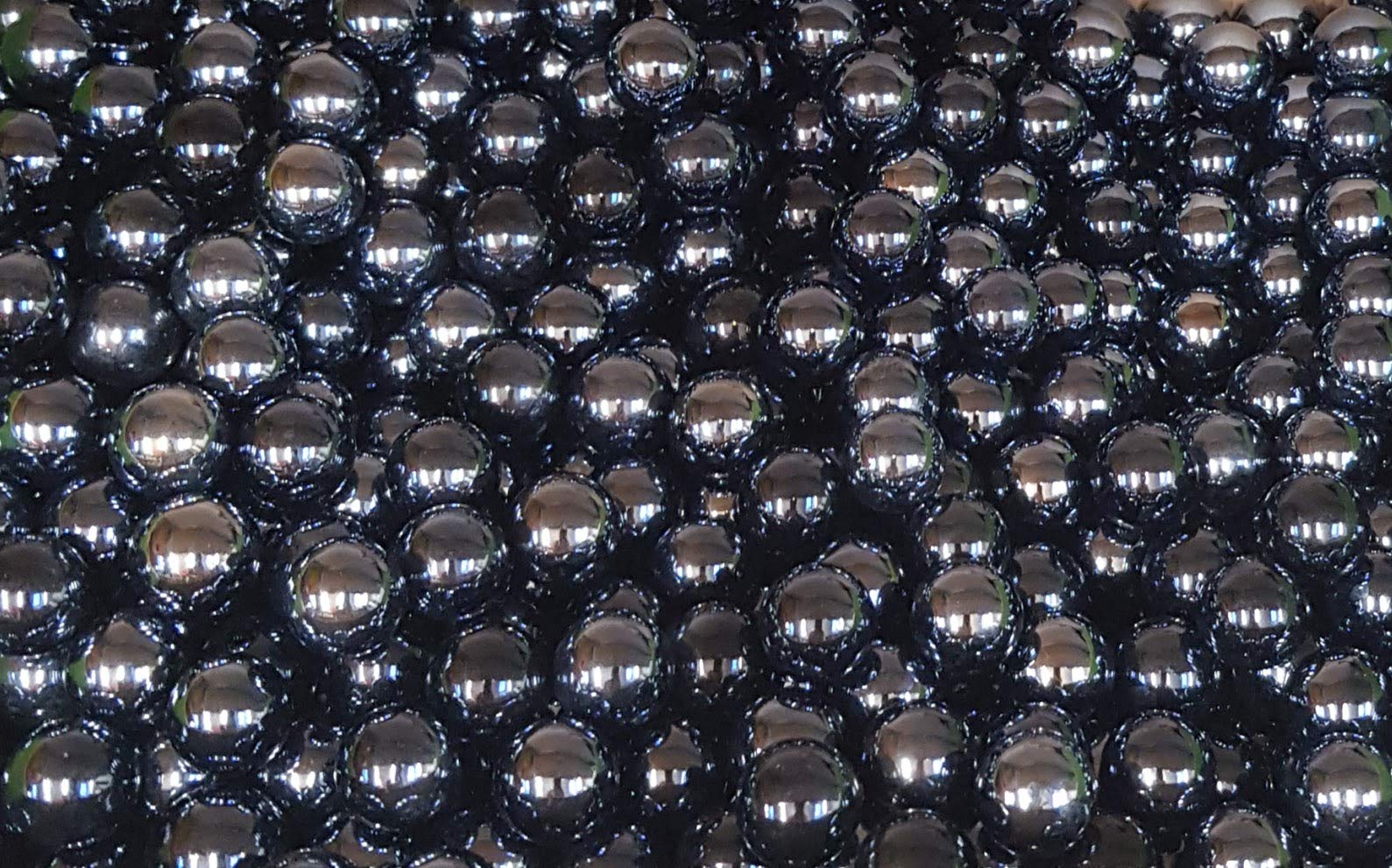 Mesbilles – 30 Billes En Verre 16 Mm – Noir Et Blanc Opaques – Collection Et Jeux