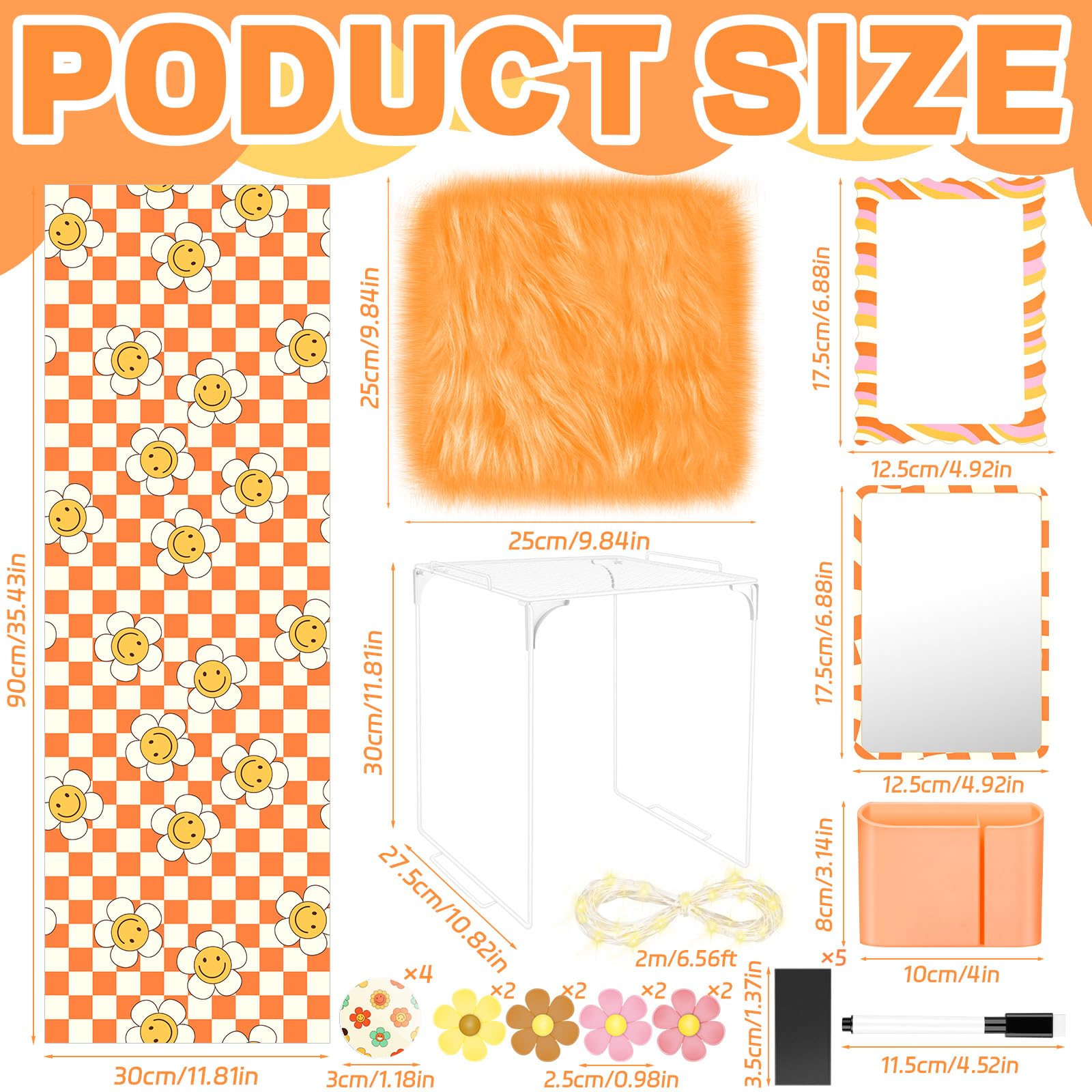 Boho Locker Accessories Kit - Back to School -2 Boho Locker Accessories Kit - Back to School -2