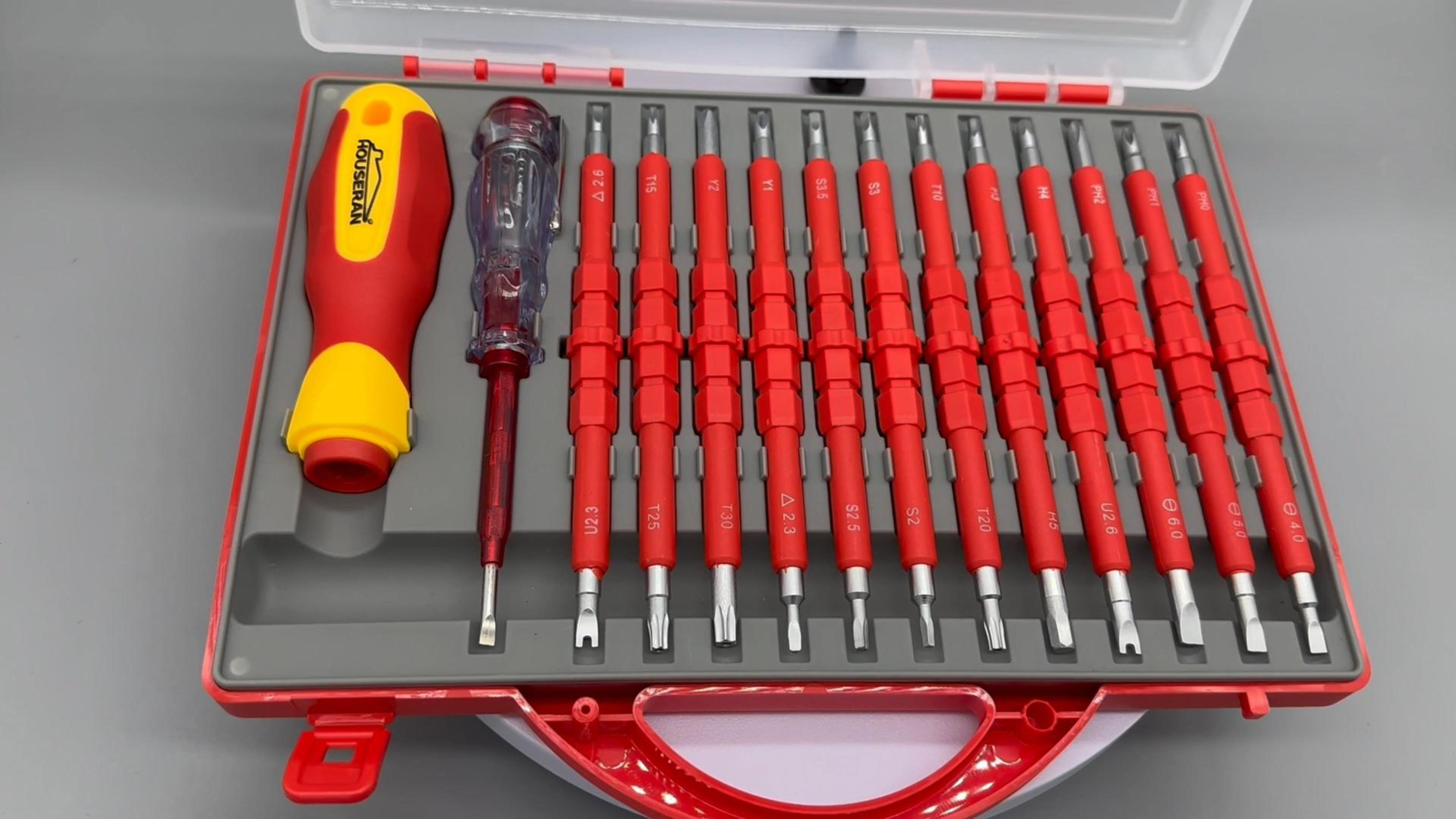 1000V 6 Mini Insulated Screwdriver Set Magnetic Tip Electrician Slotted - View #10