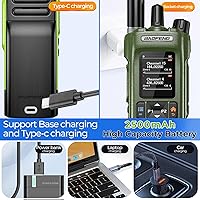 Vista 8 de BAOFENG DM32 DM-32UV DMR Radio Walkie Talkies Long Range Digital Two-Way Radio 10W High Power Ham Radio with GPS Positioning Programming