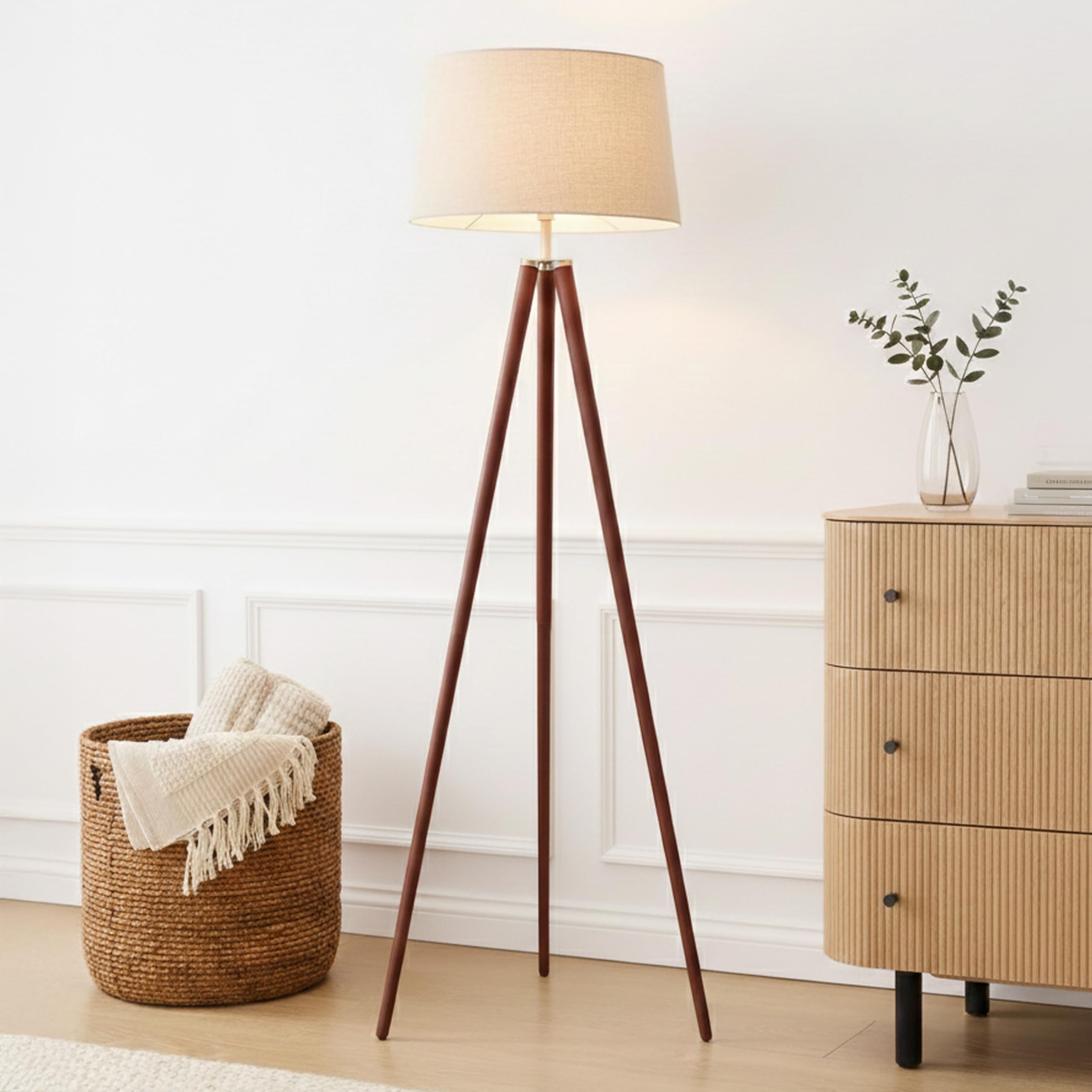 Amazon.co.jp: Brightech Emma LED三脚フロアランプ - ミッド