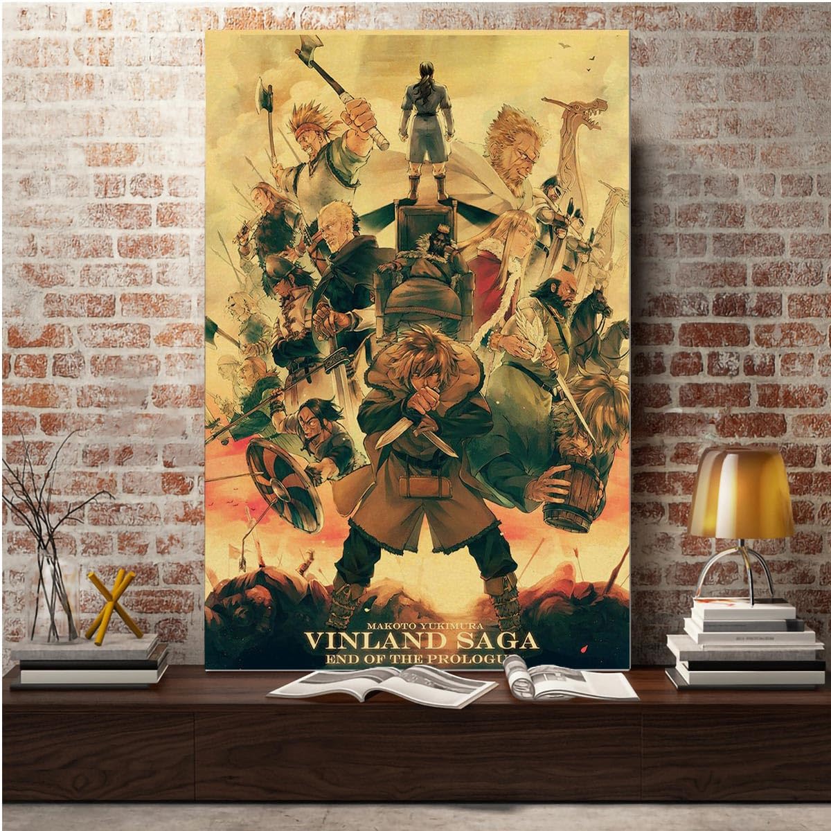 Vinland Saga Poster Anime Poster Japão Mangá Personalidade Pintura
