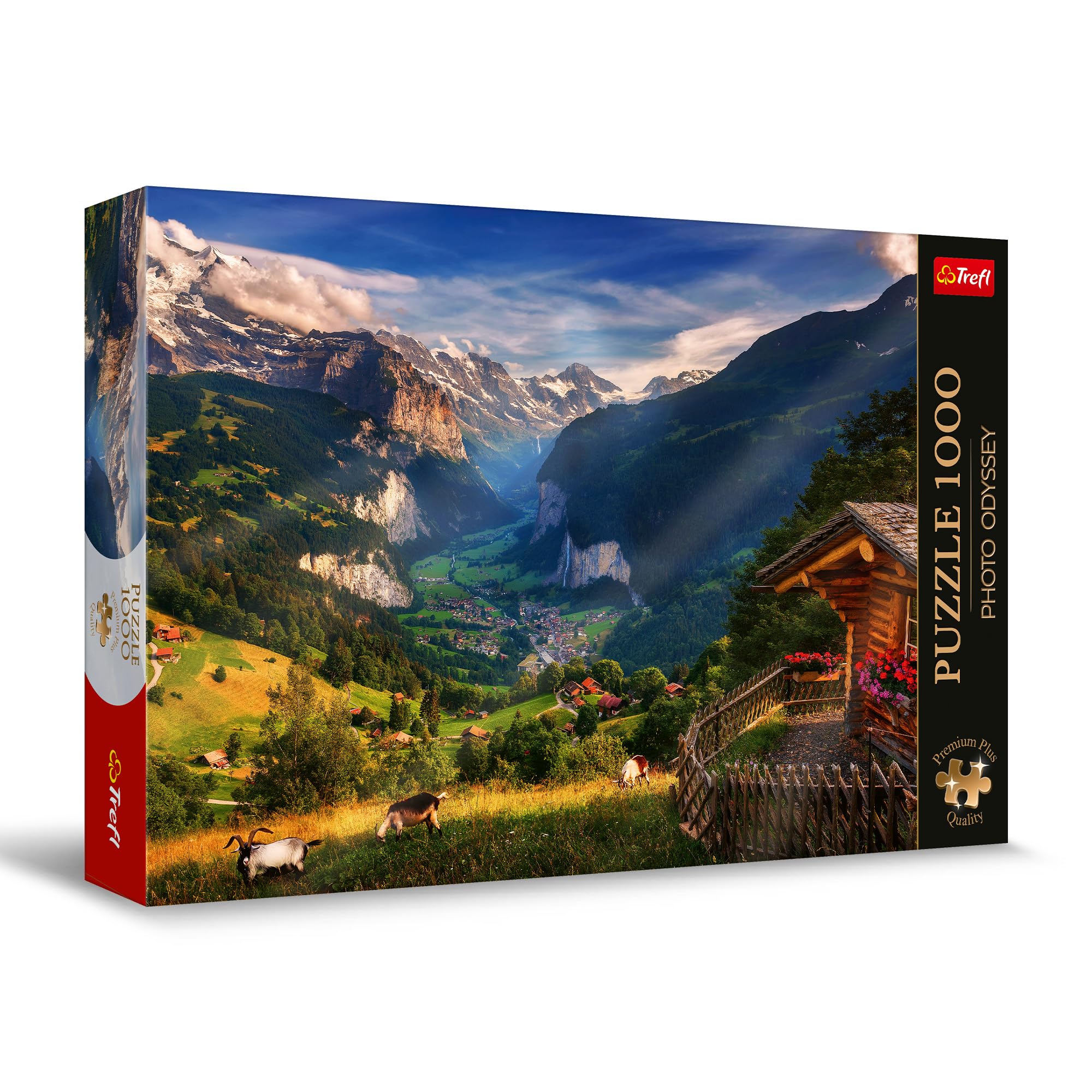 Amazon.com: Trefl Lauterbrunnen Valley, Switzerland 1000 Jigsaw