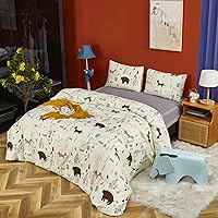 Vista 291 de CLOTHKNOW Juego de edredón de 3 piezas de color marrón caramelo, tamaño individual/individual XL, color terracota suave, color óxido con 2 fundas