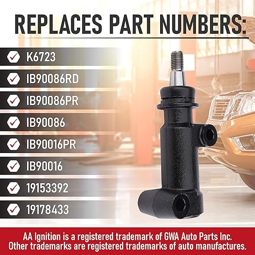 Miniatura 3 de Soporte de brazo loco de dirección, compatible con vehículos Chevy, GMC y Hummer - 1999-2018 - Escalade, Silverado 1500, Suburban 2500, Tahoe,