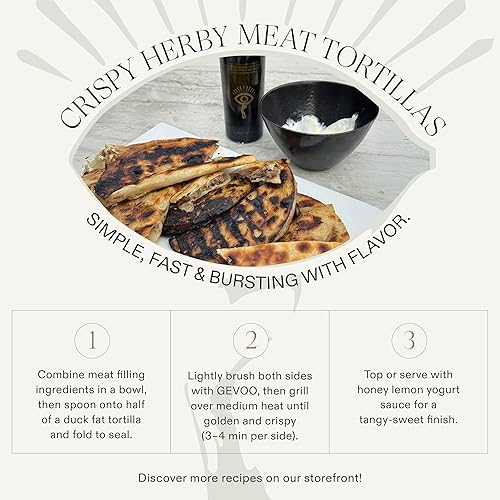 Miniatura 3 de Fancy Peasant Everything - Aceite de oliva, botella de 16.9 fl oz de aceite de oliva virgen extra griego, AOVE rico en polifenoles con aceitunas de