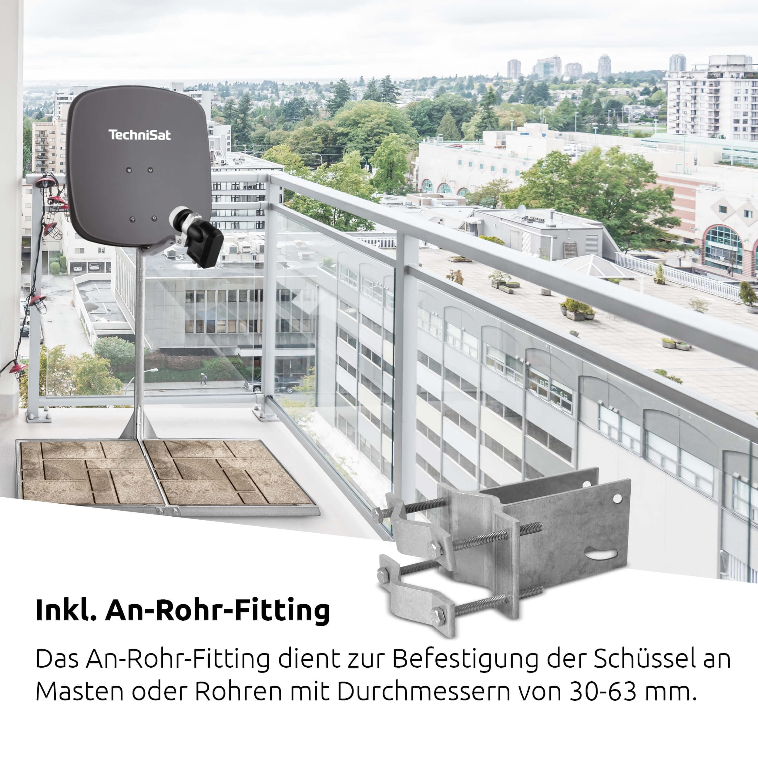 TechniSat DIGIDISH 45 – Satelliten-Schüssel Für Produktbild-Vorschau 6