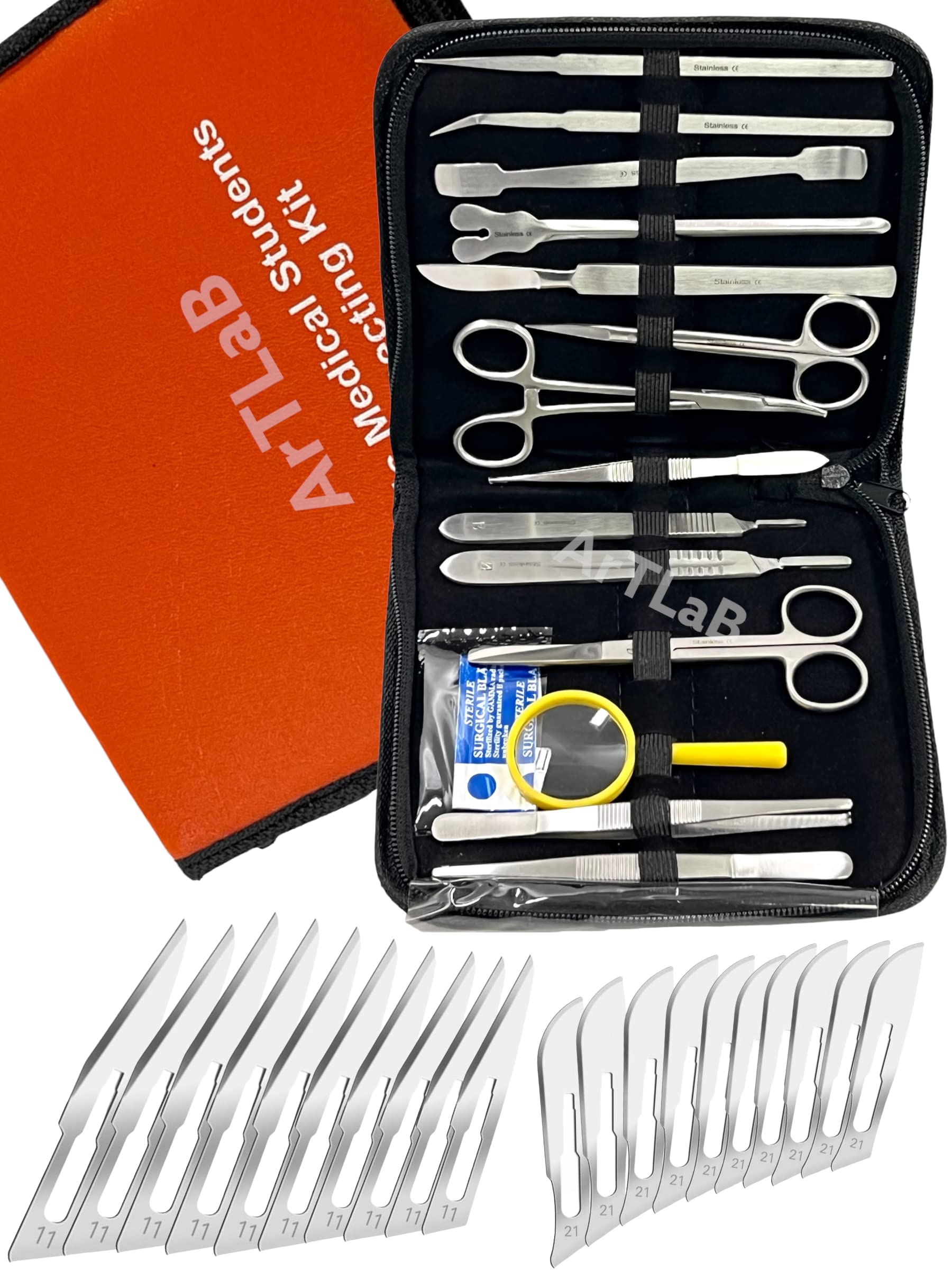 Dissection Kit for Students - Premium Stainless Steel -3 Dissection Kit for Students - Premium Stainless Steel -3