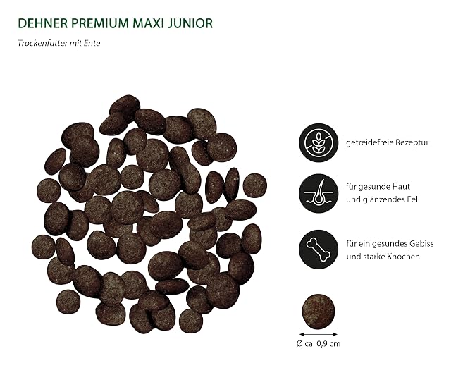 Foto 2 de 4 de Dehner Premium Perros trockenfutter máxima de Junior