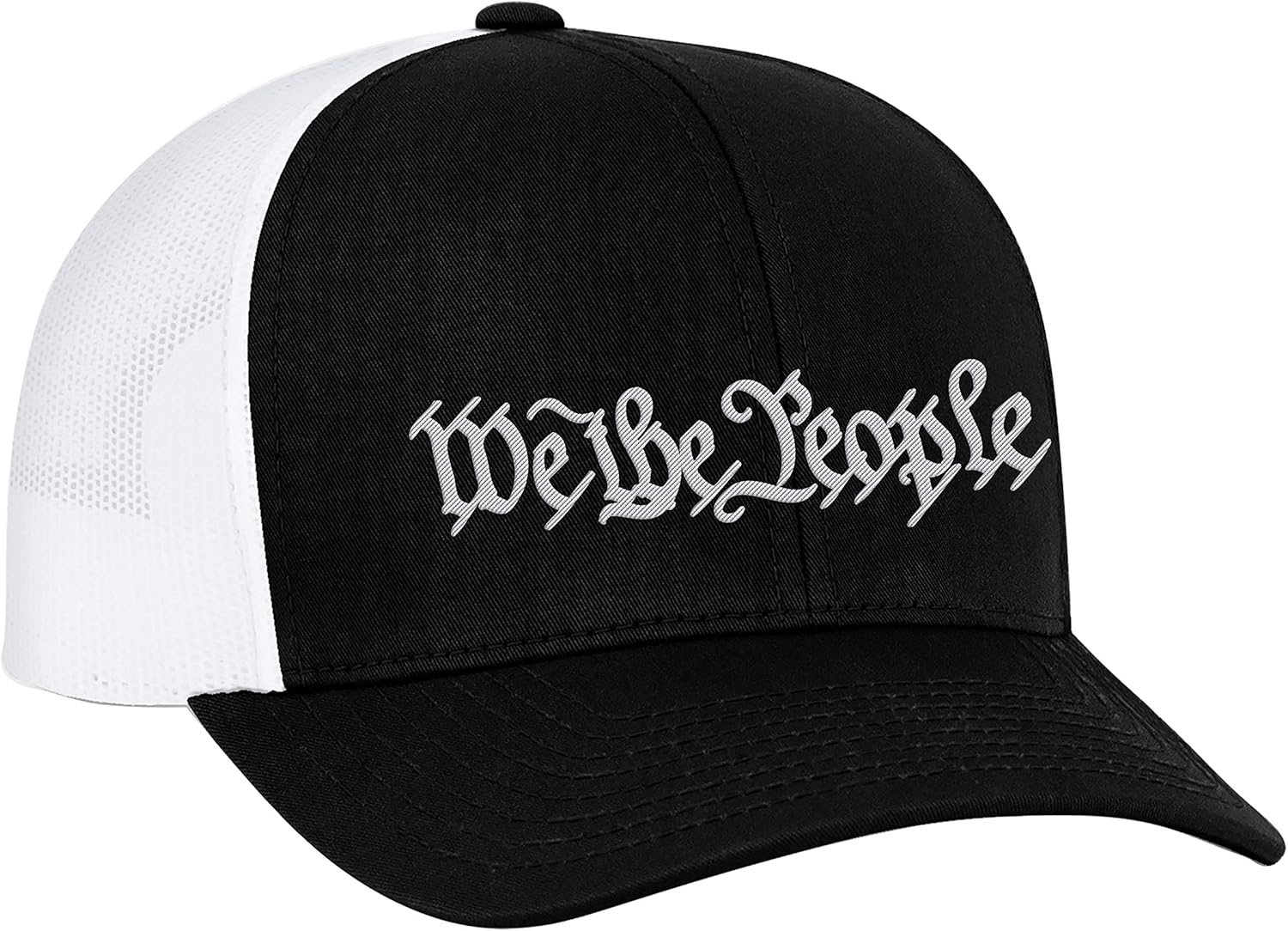 Trenz Shirt Company Unisex-Adult Baseball 104c We The People - Trucker Snapback Hat