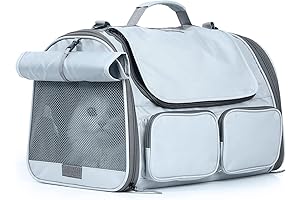 FUKUMARU Cat Airplane Carrier - Perfect for Small Dogs and Nervous Cats