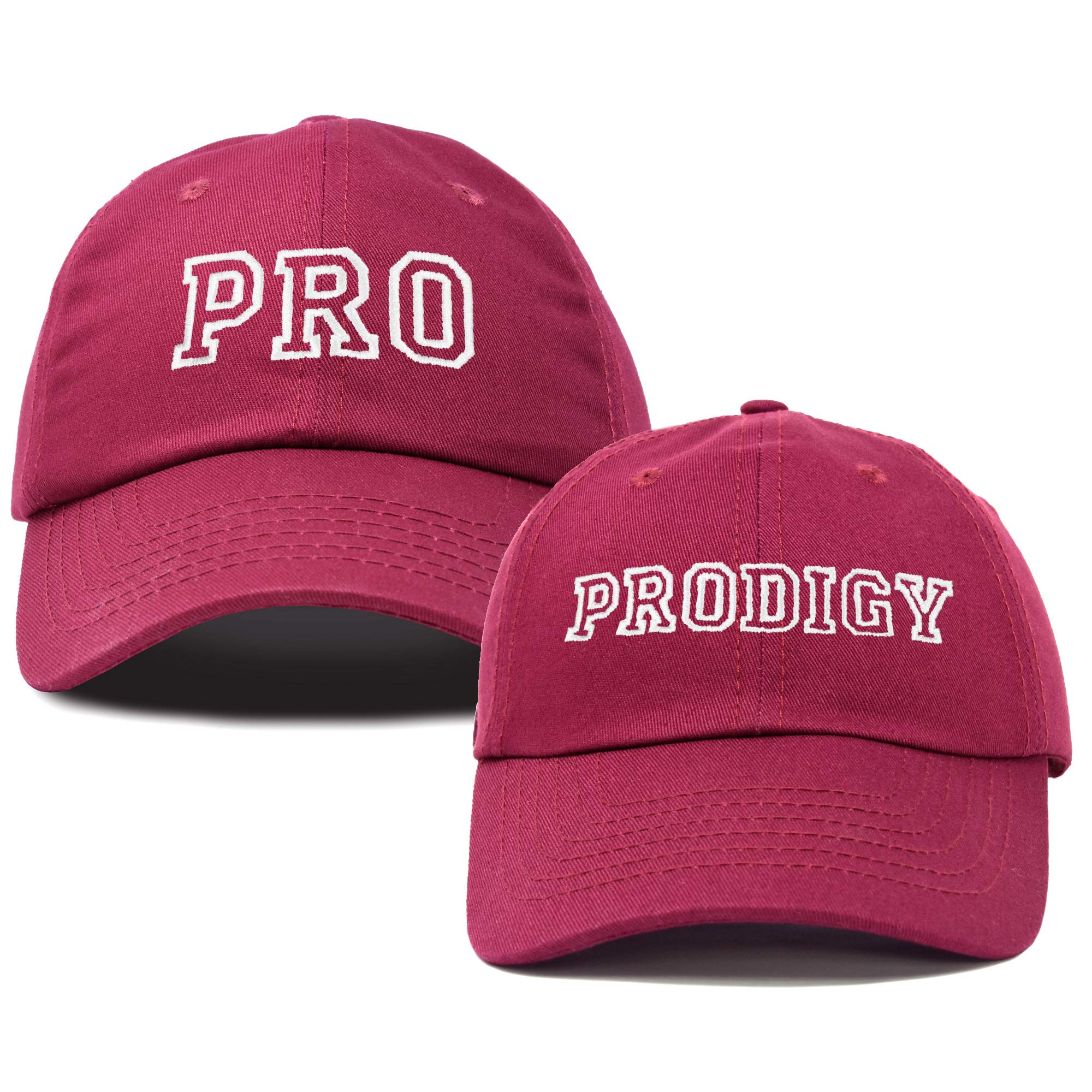 DALIXFather Son Hats Dad and Son Matching Caps Embroidered Pro Prodigy