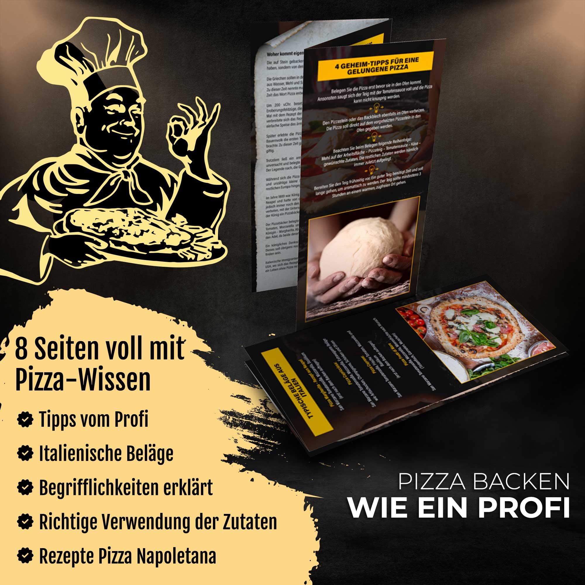 DELICRET - Pizzaballenbox mit Deckel | Gärbox für Pizza - & Sauer- & Hefe-Teig | Außenmaße: 40x30x10 passt in jeden Kühlschrank | Teigbox mit Deckel | Zubehör für leidenschaftliche Pizzabäcker